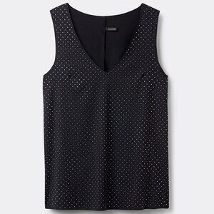 Intimissimi Time to Sparkle Rhinestone Tank Top Size S